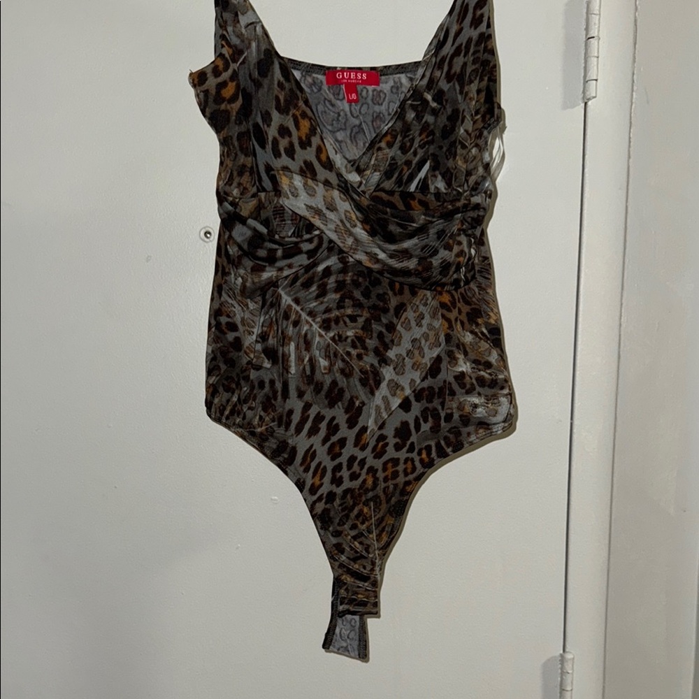 Guess Animal Print Bodysuit